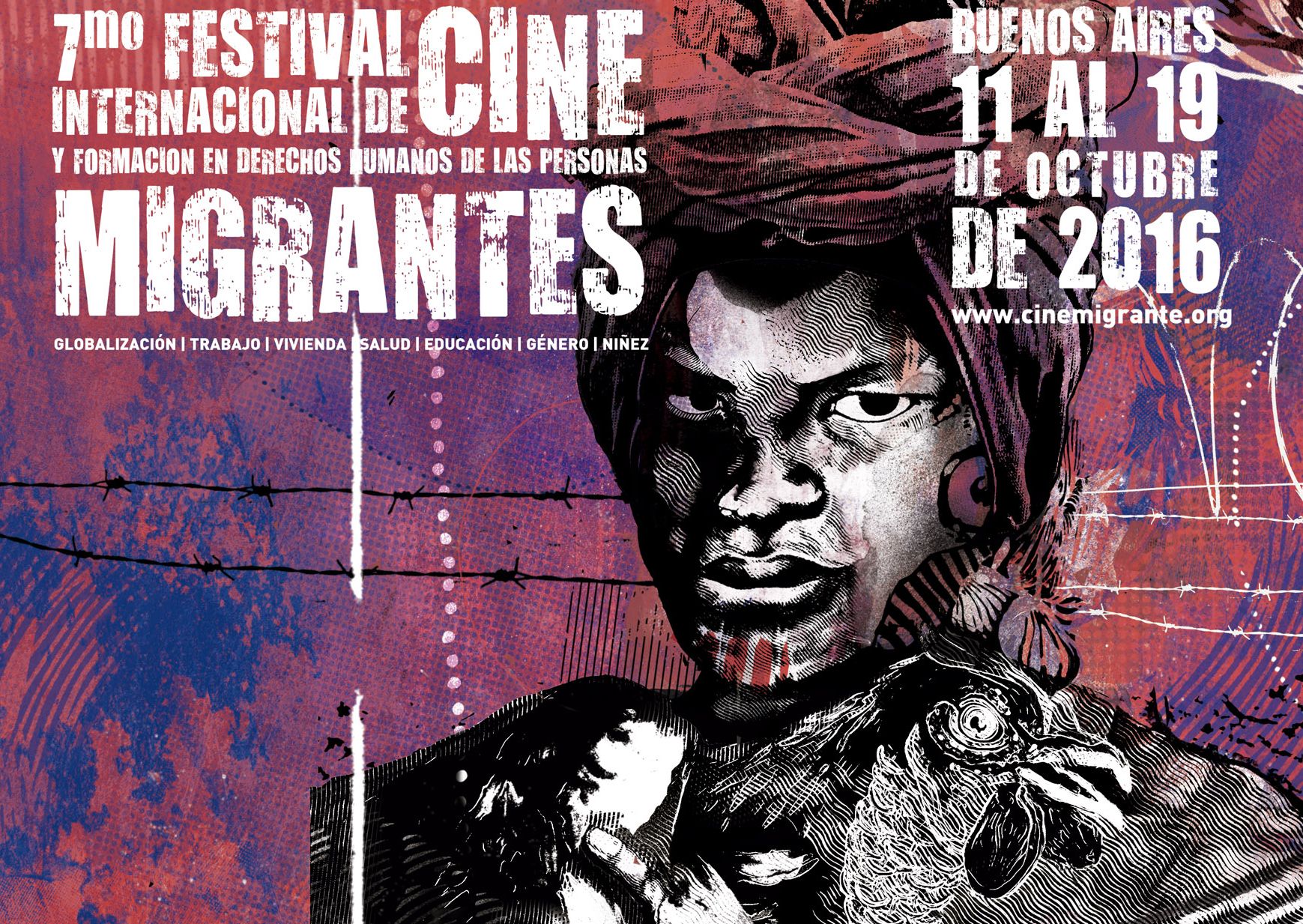 Se viene la 7° Edición de CineMigrante. Bs. As. Argentina. Del 11 al 19 de octubre de 2016